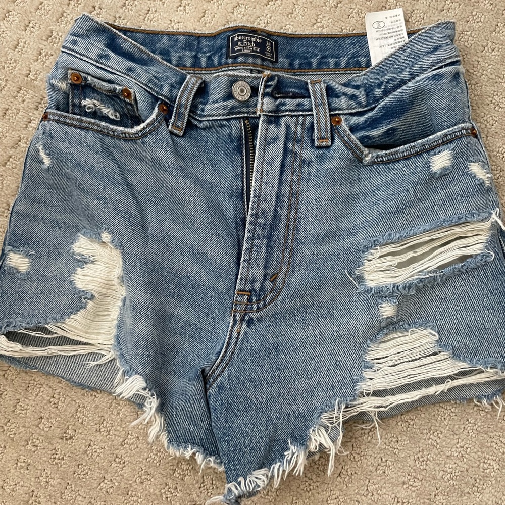 Abercrombie high waisted shorts